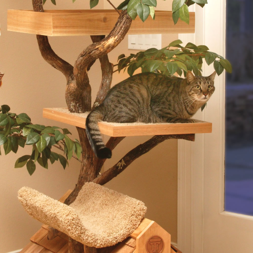 Cat Tree House The feline tree house