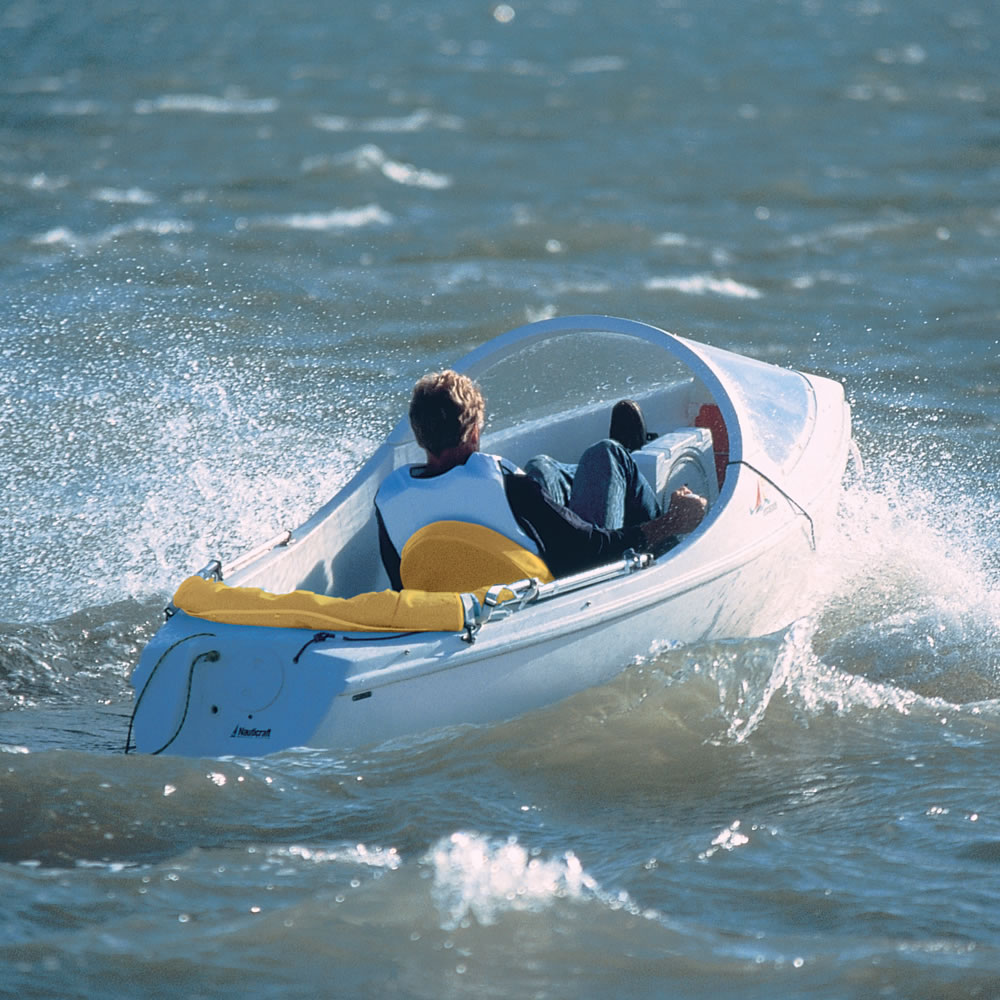 The English Channel Pedal Boat - Hammacher Schlemmer