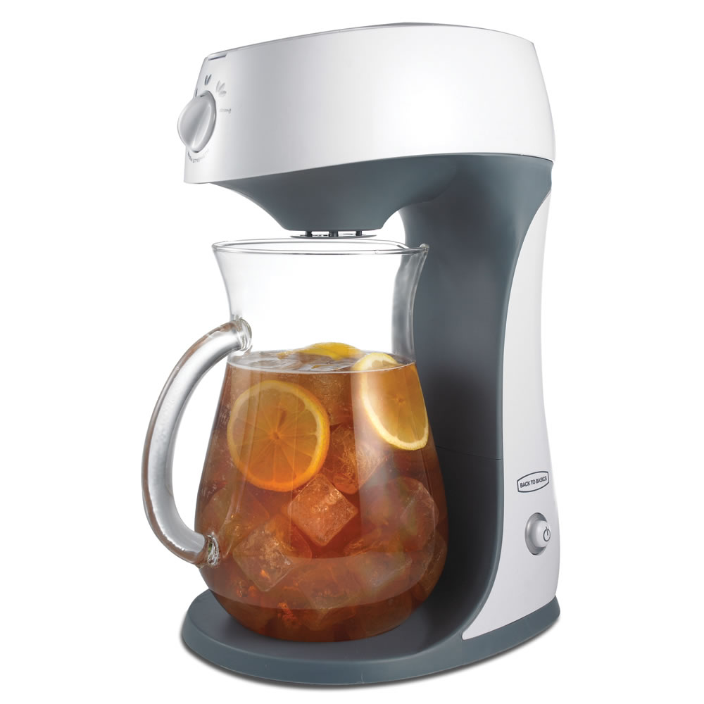 The Authentic Southern Sweet Tea Brewer   Hammacher Schlemmer 