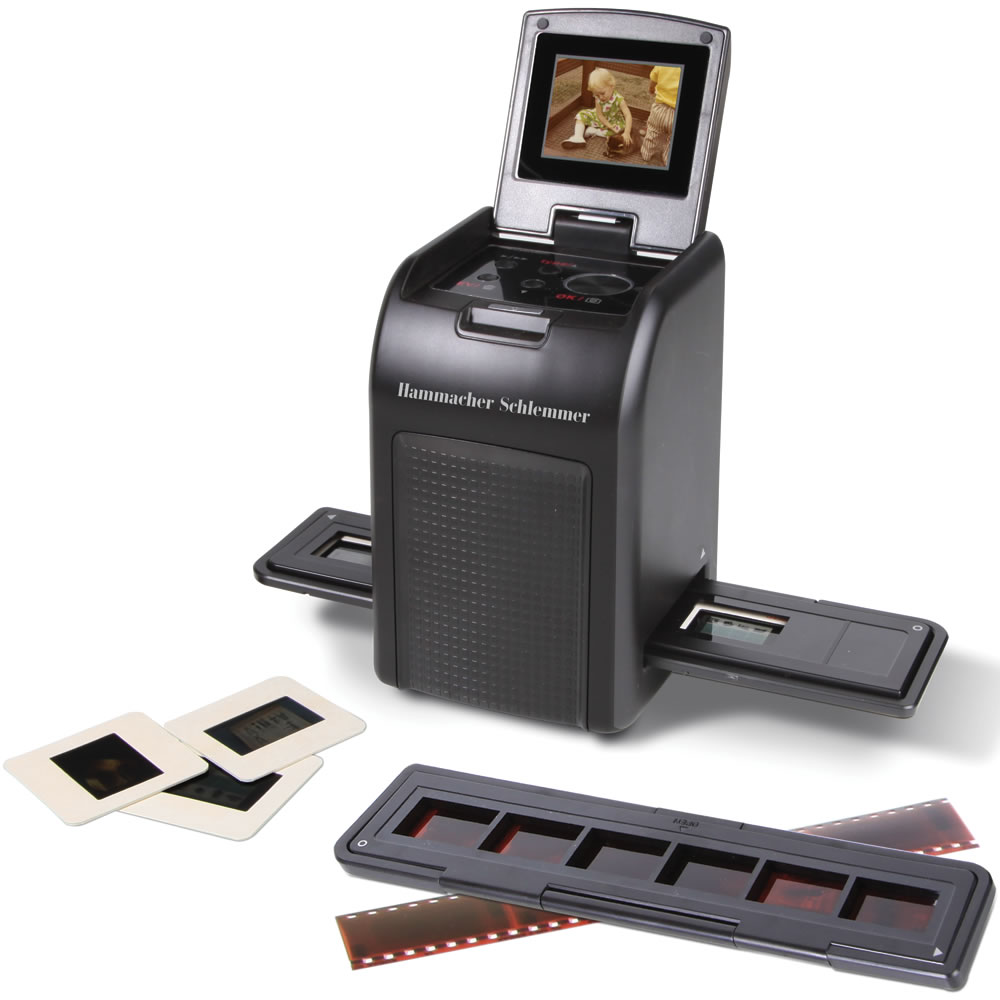 The Cordless Slide And Negative To Digital Picture Converter - Hammacher Schlemmer