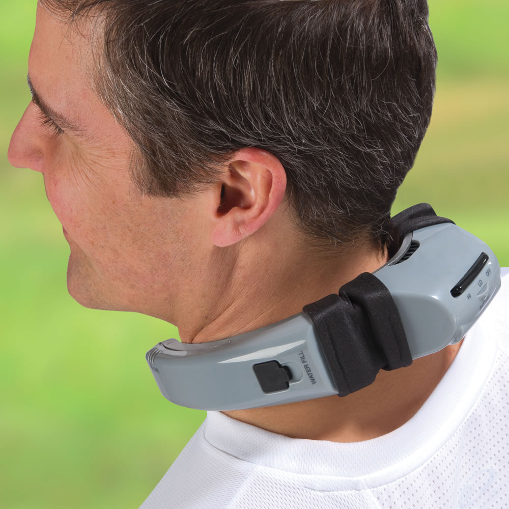 The Personal Cooling Collar Hammacher Schlemmer
