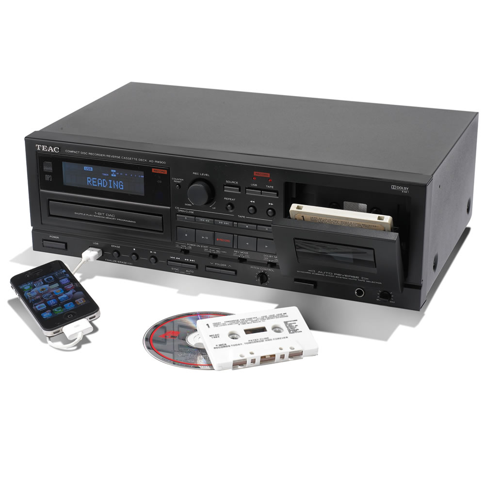 The Only Audio Restoring Cassette To CD Converter - Hammacher Schlemmer