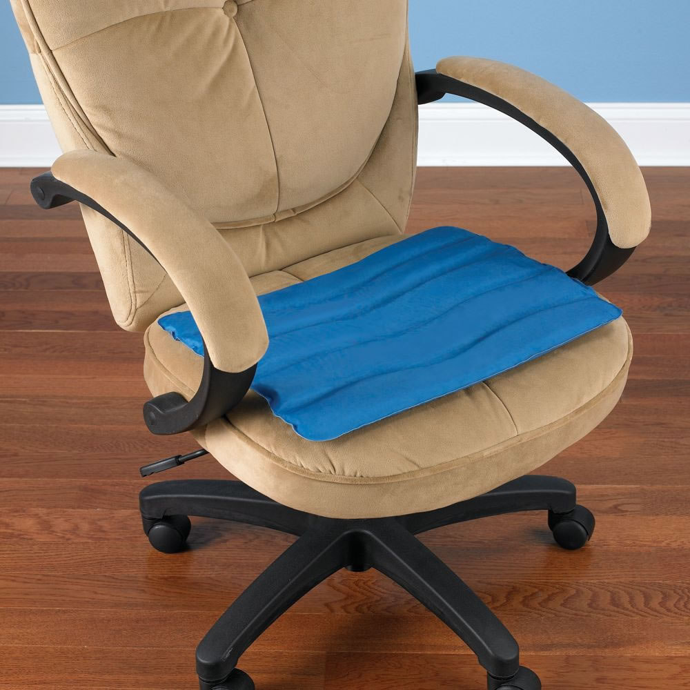 The Cooling Gel Seat Cushion - Hammacher Schlemmer