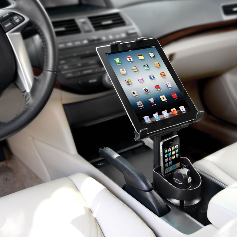 ipad holder for car steering wheel