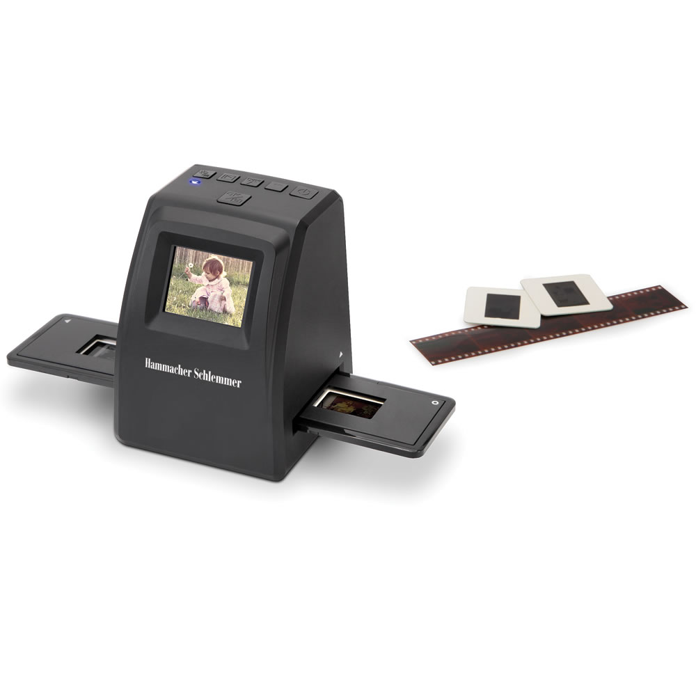 The Slide And Negative To Digital Picture Converter - Hammacher Schlemmer