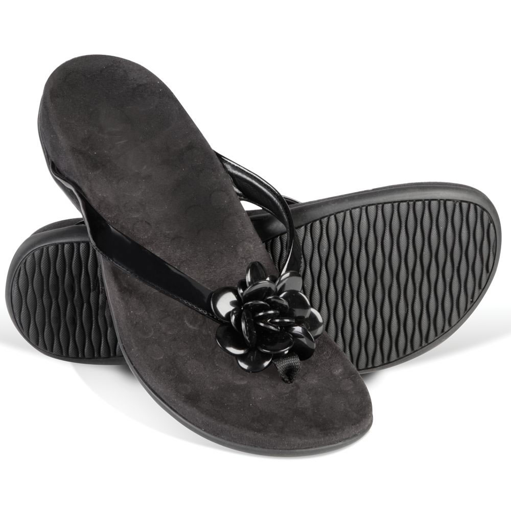 The Lady�s Plantar Fasciitis Flip Flops Hammacher Schlemmer