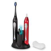 The UV Sanitizing Sonic Toothbrush.