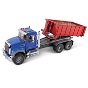 Mack Roll Off Container Truck.