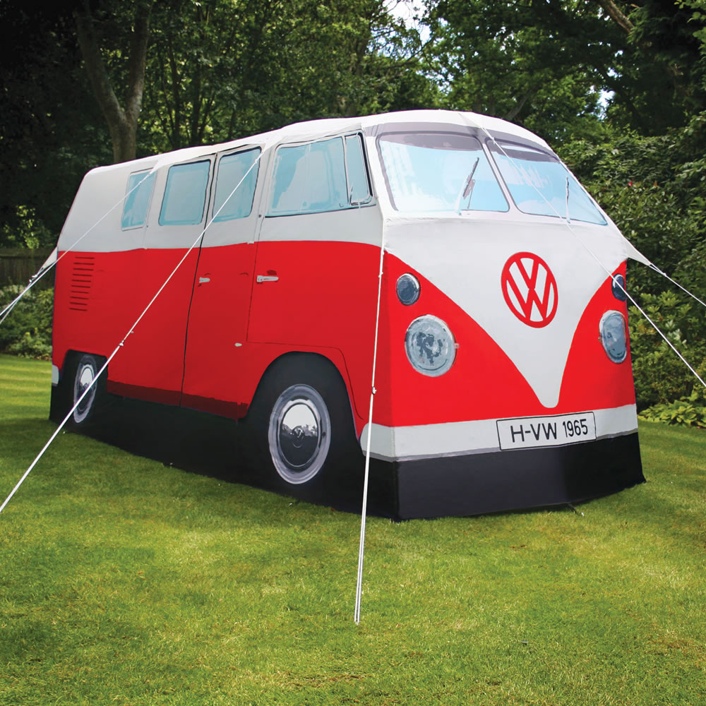 The Bus Tent - Hammacher Schlemmer