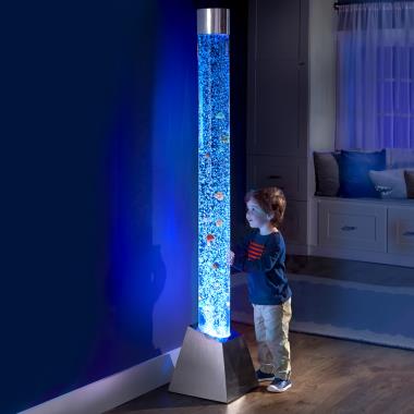 Benadering zingen produceren The 6' Light Show Sensory Aquarium - Hammacher Schlemmer