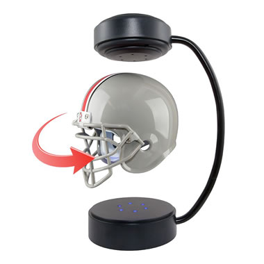 Levitating Football Helmet (NFL) - Hammacher Schlemmer