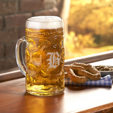The Monogrammed Official One Liter Oktoberfest Mug