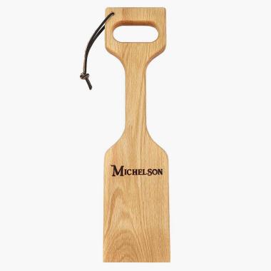 The Personalized Grate Conforming Wooden Grill Scraper