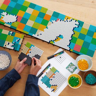 The World's Largest LEGO World Map