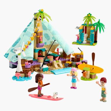 The LEGO Friends Beach Glamping Playset