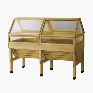 Cold Frame For The Large Pest Thwarting Elevated Garden