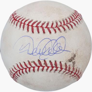 The Derek Jeter Autographed Game Used Baseball