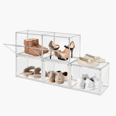 The Easy View Stackable Shoe Storage