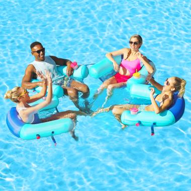 The Daisy Chained Pool Floats
