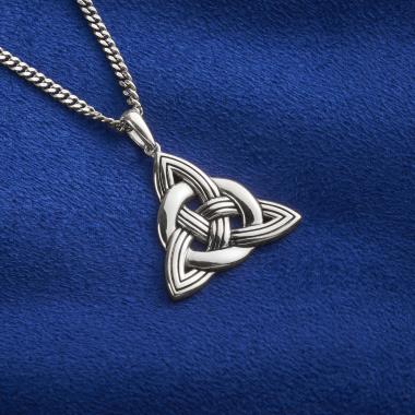 The Sterling Silver Celtic Knot Pendant