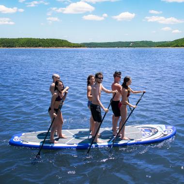 The Six Person Inflatable Paddle Board