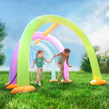 The Inflatable Rainbow Tunnel Sprinkler