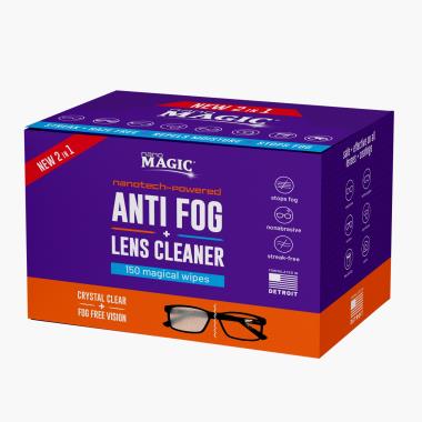 The Military Grade Anti Fog and Lens Cleaning Wipes