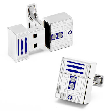 The R2-D2 USB Cufflinks