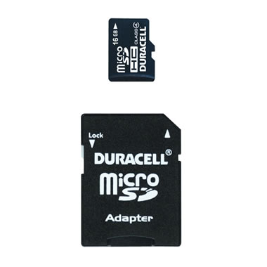 16 GB Micro SD Card with SD Adapter
