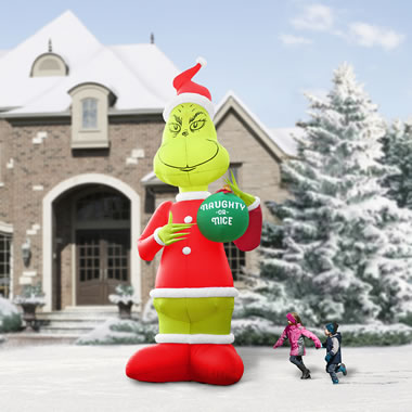 The Two Story Inflatable Grinch