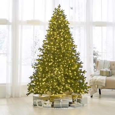 The World's Best Prelit LED Noble Fir (7.5' Medium)
