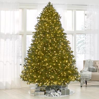 The World's Best Prelit LED Noble Fir (9.5' Full)