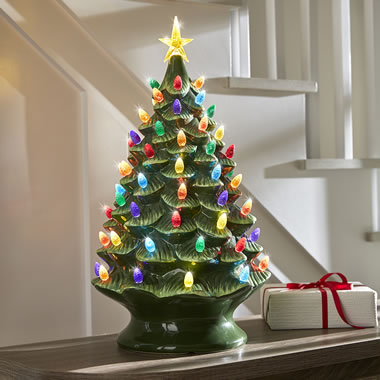 classic ceramic christmas tree