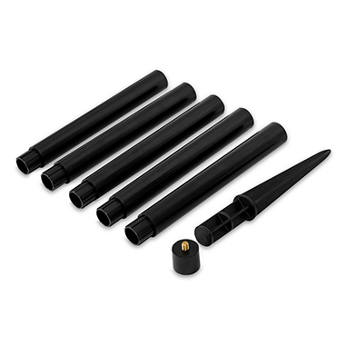 The Pole And Ground Stake For The Tiki Torch Speakers
