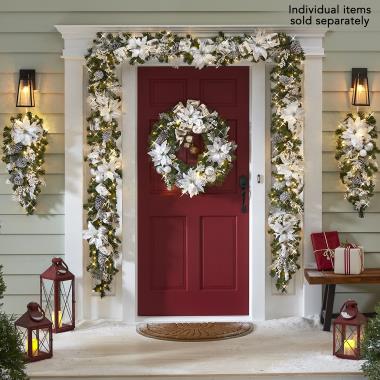 The Cordless Prelit Winter Forest Holiday Trim