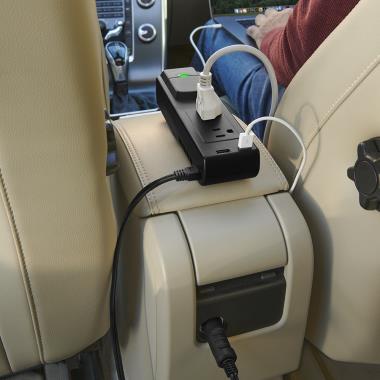 The Four Device Car Power Strip