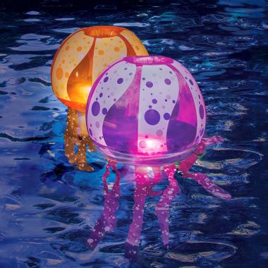 floating jellyfish pool lights