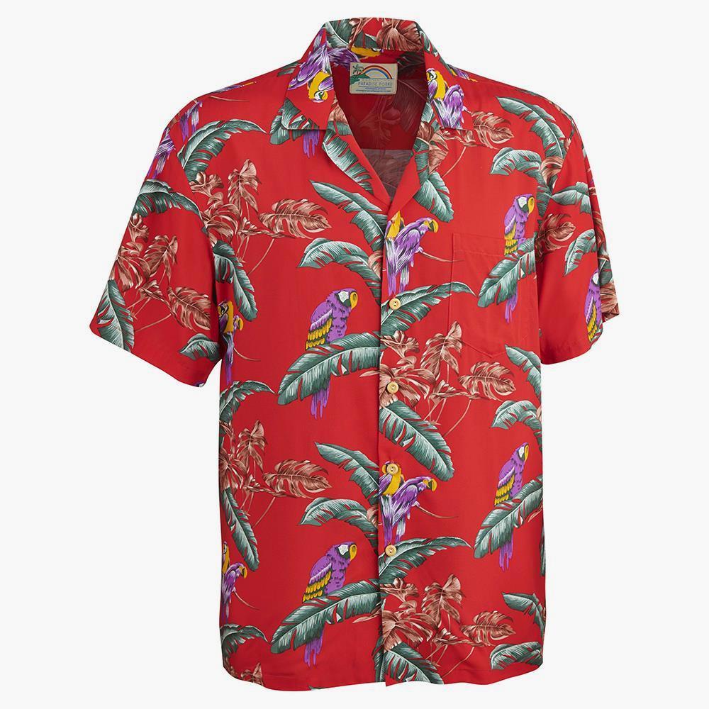 red hawaiian shirt
