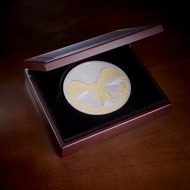 The American Bald Eagle One Kilo Silver Coin