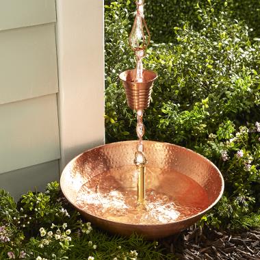 The Falling Water Copper Rain Basin