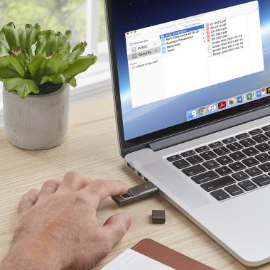 The Document Securing Fingerprint USB Flash Drive