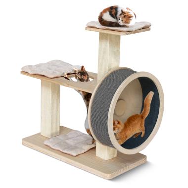 The Spinning Wheel Cat Tree