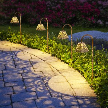 The Decorative Solar Pathway Lights