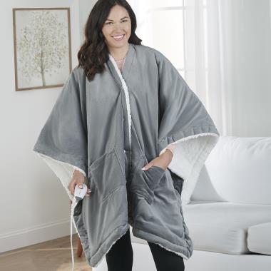 The Heated Wearable Blanket