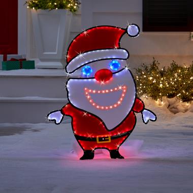 The Illuminated Crooning Claus