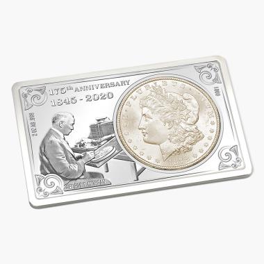 The Limited Edition 1878 Morgan Silver Dollar Ingot