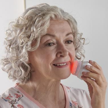 The Wrinkle Reducing Cleansing LED Brush