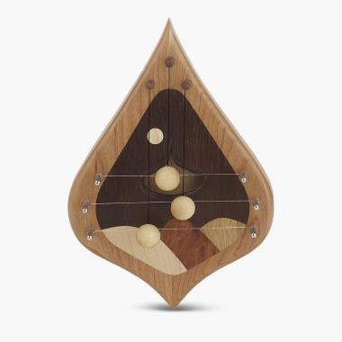 The Scandinavian Wooden Door Harp