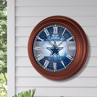 Dallas Cowboys Neon Wall Clock