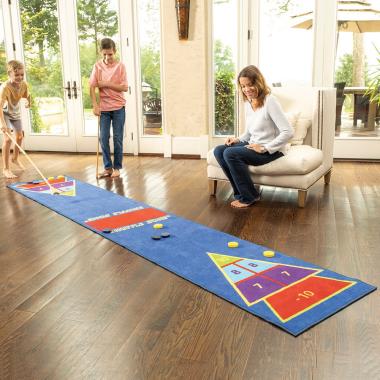 The Family Shuffleboard Game